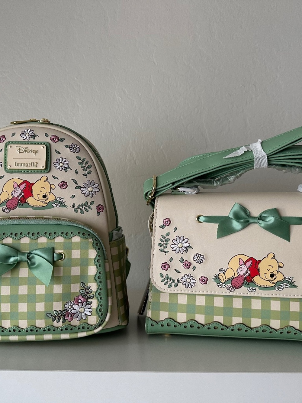Loungefly backpack and crossbody